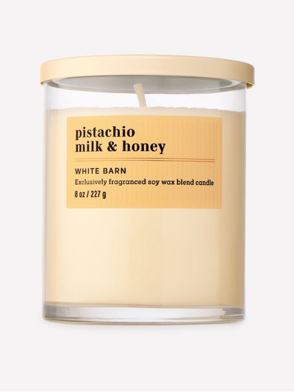2/$20 “PISTACHIO MILK & HONEY” Single Wick Candle by B&BW, 8 oz / 227 g, NWT